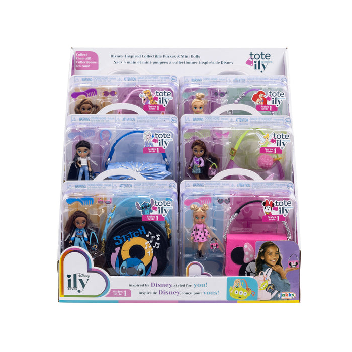 DISNEY TOTE-ILY TEENIES DOLLS ASST in PDQ Wave #1