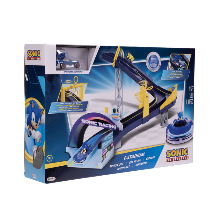 E-Stadium Track Set w/ 1:64 Die Cast Vehicle