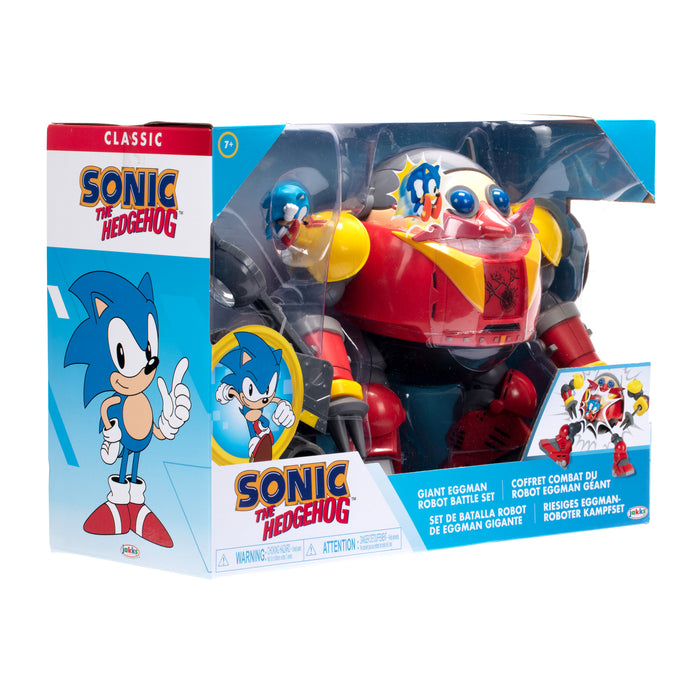 Sonic Giant Eggman Robot Battle Set