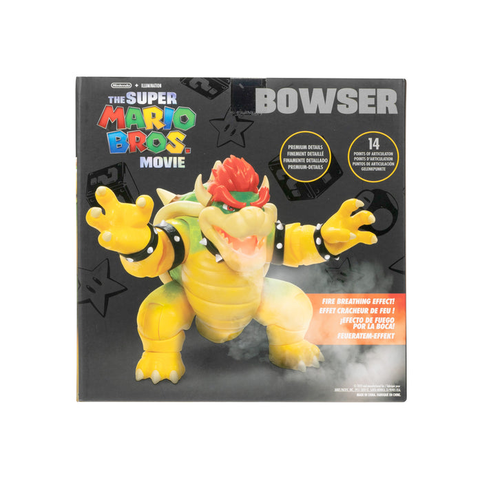 Super Mario Bros Movie 7in Feature Bowser Figure
