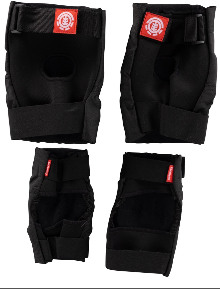 Element Protective Gear Assortment Knee/Elbow/Wrist