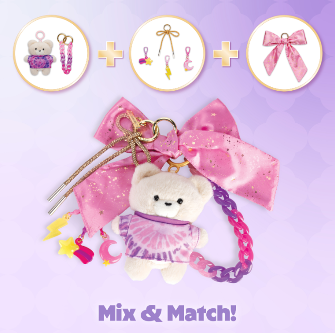 Plush Teddy Charm