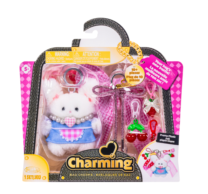 Plush Bunny Charm