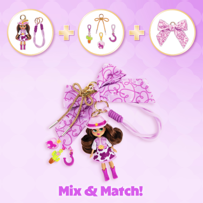 Cowgirl Doll Charm