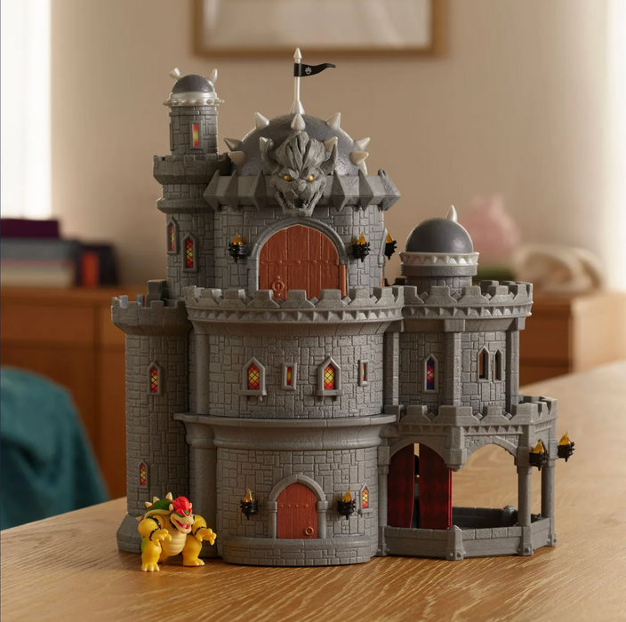 Deluxe Bowser Castle Playset