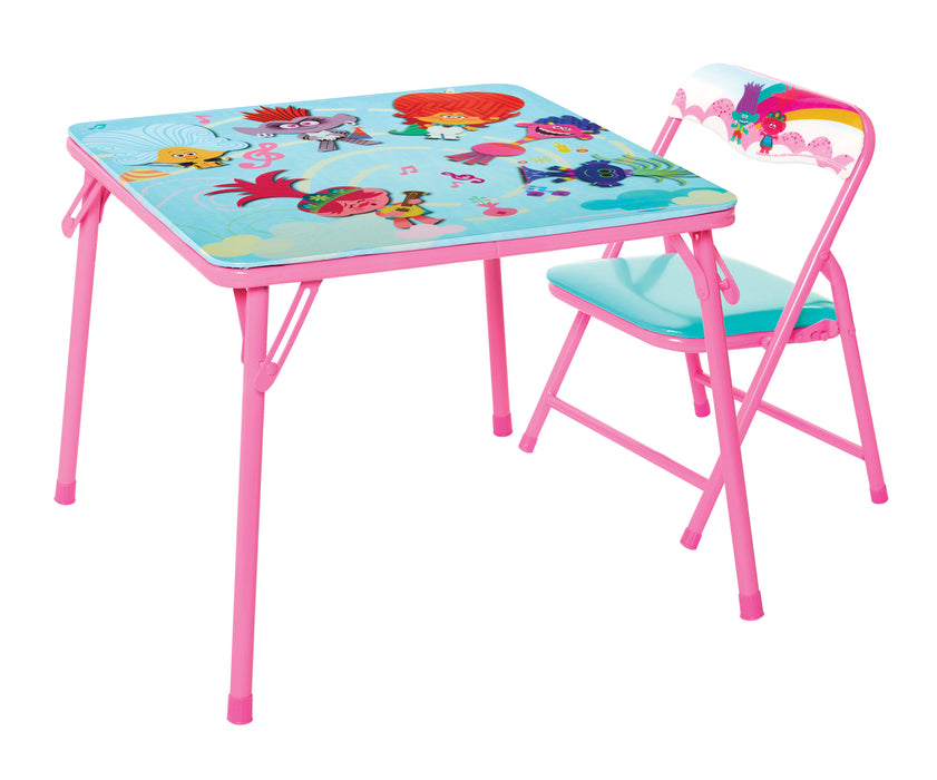 TROLLS 2 JR. ACTIVITY TABLE with 1 chair