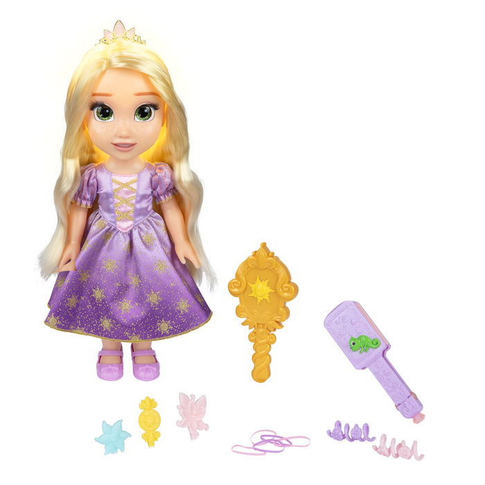 Disney Princess Magic in Motion Hair Glow Rapunzel Doll