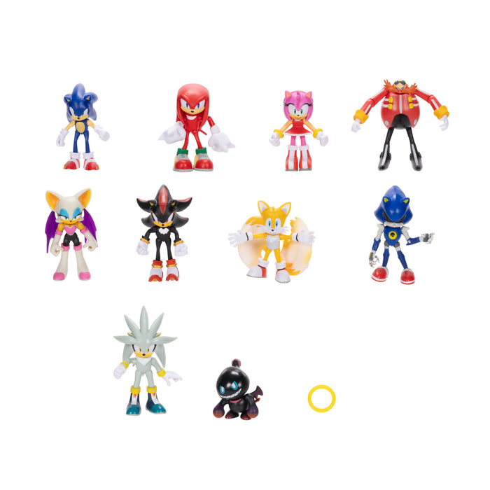 Sonic 2.5In Figures (Modern) Friends and Foes 10-Pack