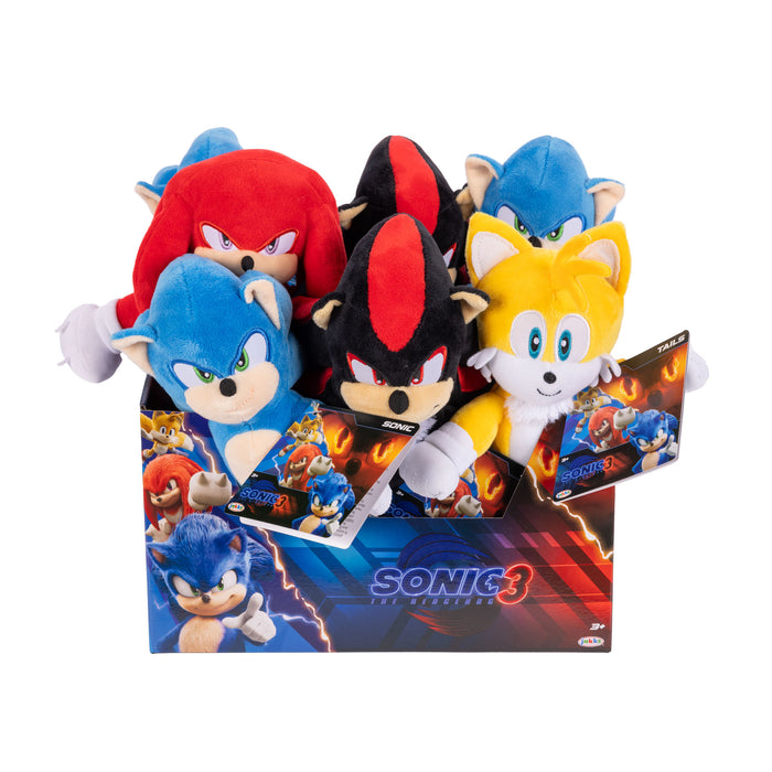 Sonic 3 Movie Basic Plush Assortment