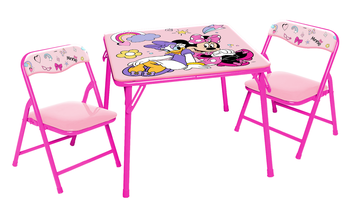 Minnie Mouse JR. Activity Table w/ 2 Chairs