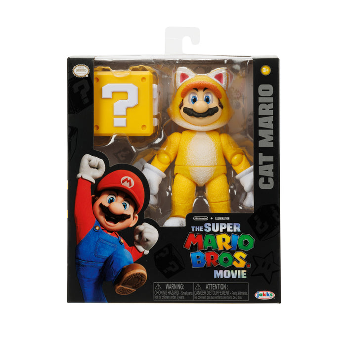 Super Mario 5IN Figure Cat Mario