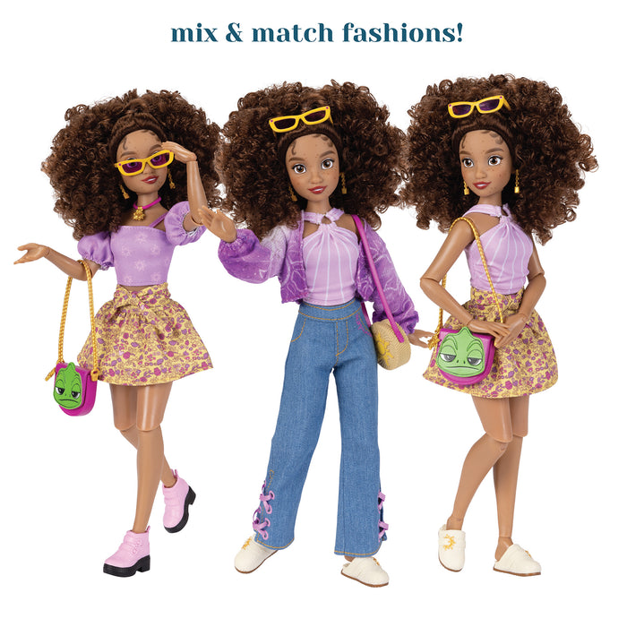 Rapunzel Inspired Fashion Doll