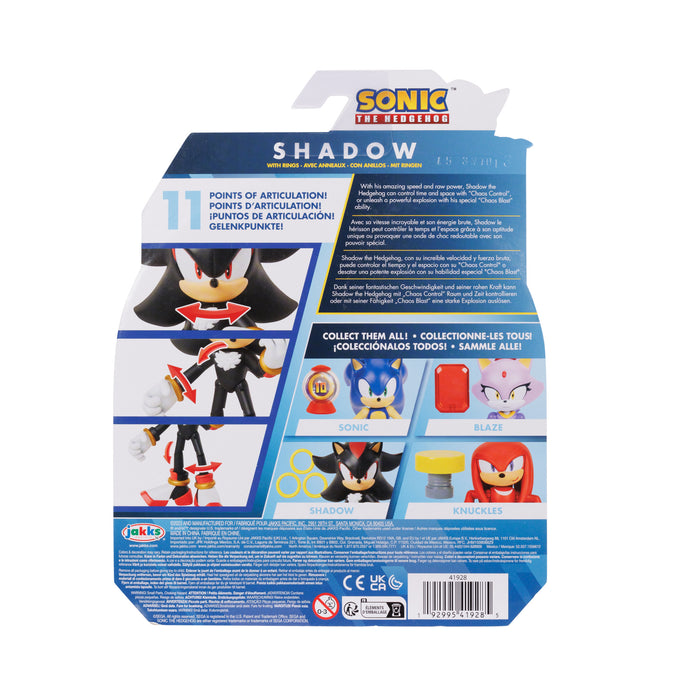 Sonic 4in Articulated Figures with Accessory Wave 14