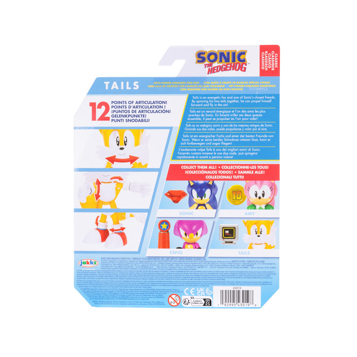 Sonic 4in Articulated Figures with Accessory Wave 20