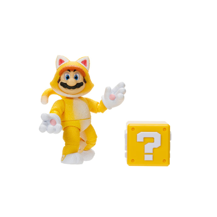 Super Mario 5IN Figure Cat Mario