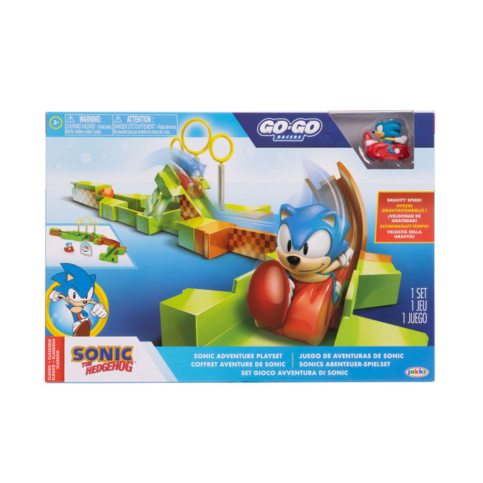 Sonic Go Go Racers Playsets- Sonic & Knuckles