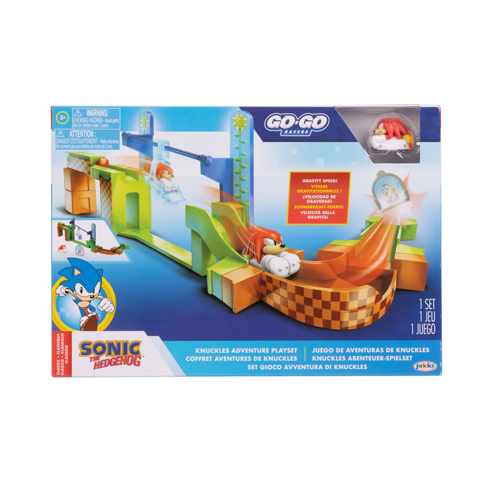 Sonic Go Go Racers Playsets- Sonic & Knuckles