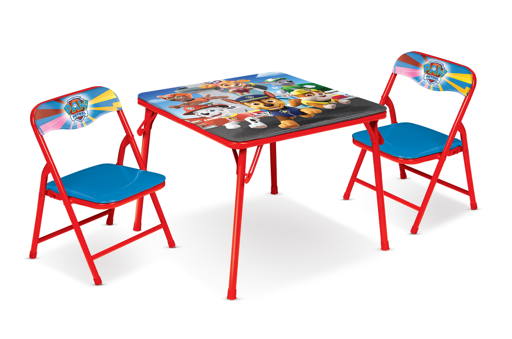 Paw Patrol Activity Table With 2 Chairs Jakkswholesale