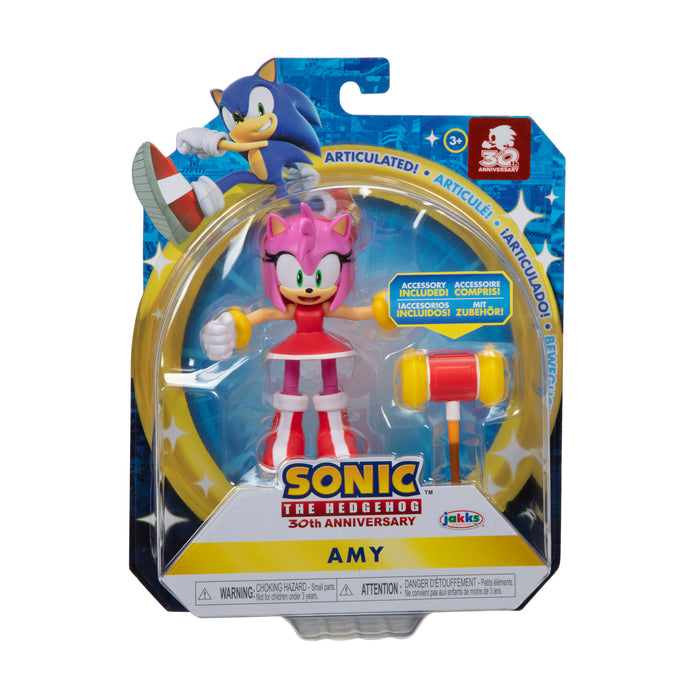 Sonic 4in Articulated Figures with Accessory Wave 6