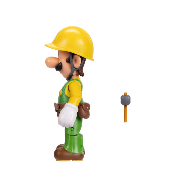 Luigi With Hammer 4in Figure (Wave 44) Solid Pack