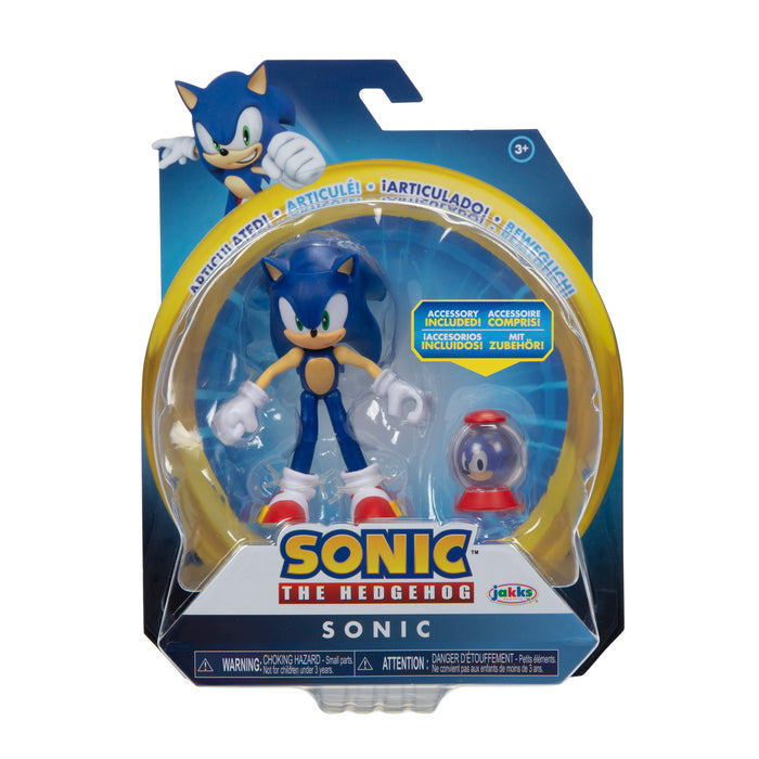 Sonic 4in Articulated Figures with Accessory Wave 11