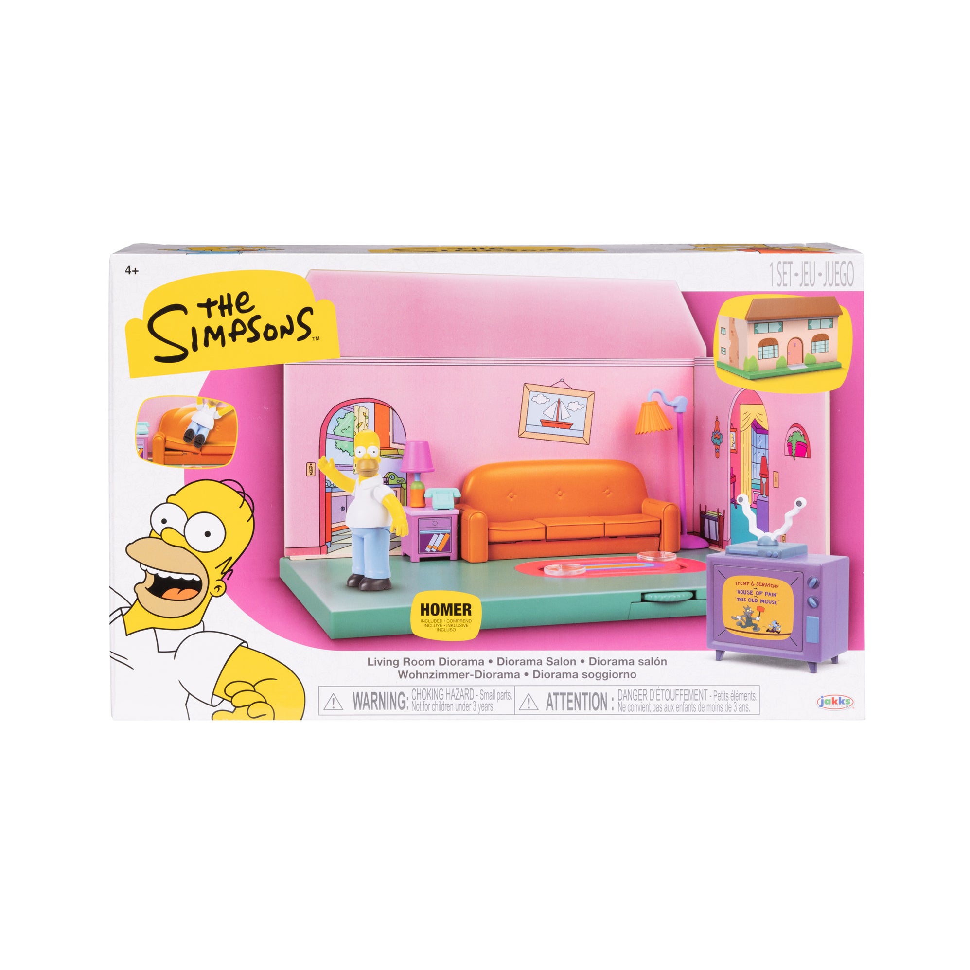 2.5in Living Room Diorama Playset — Jakks Wholesale