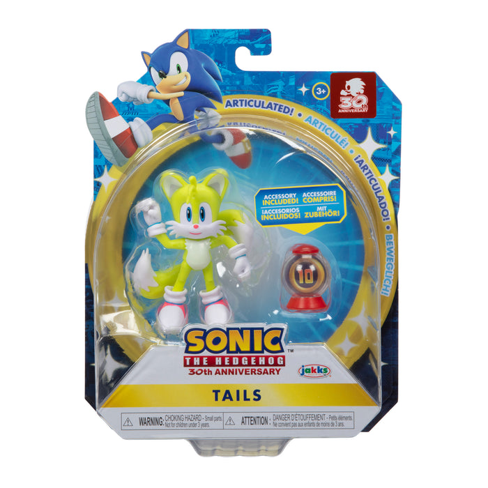 Sonic 4in Articulated Figures with Accessory Wave 6