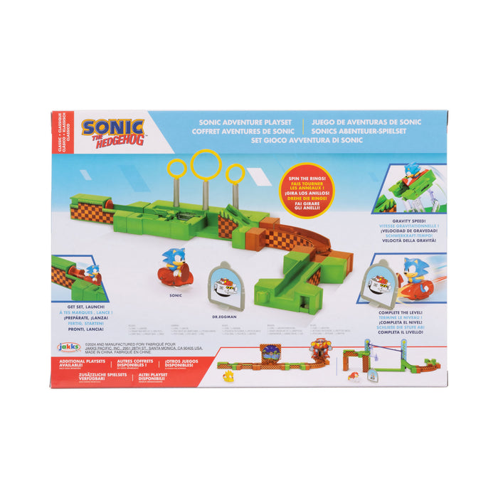 Sonic- Go Go Racers Playsets- Sonic & Tails