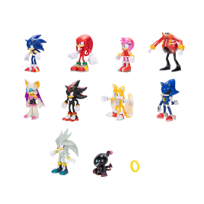 Sonic 2.5In Figures (Modern) Friends and Foes 10-Pack