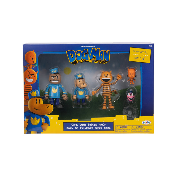 Dog Man 2.5in Figure Multipack