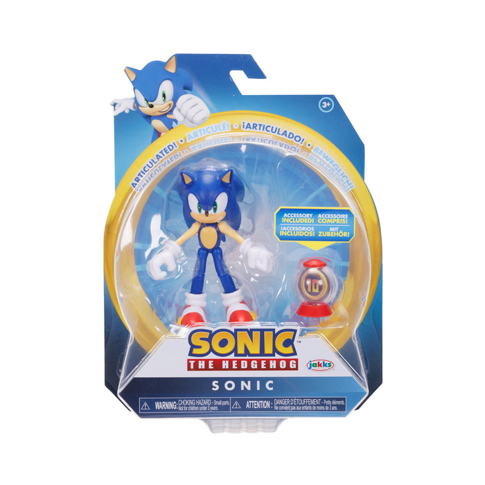 Sonic 4in Articulated Figures with Accessory Wave 14