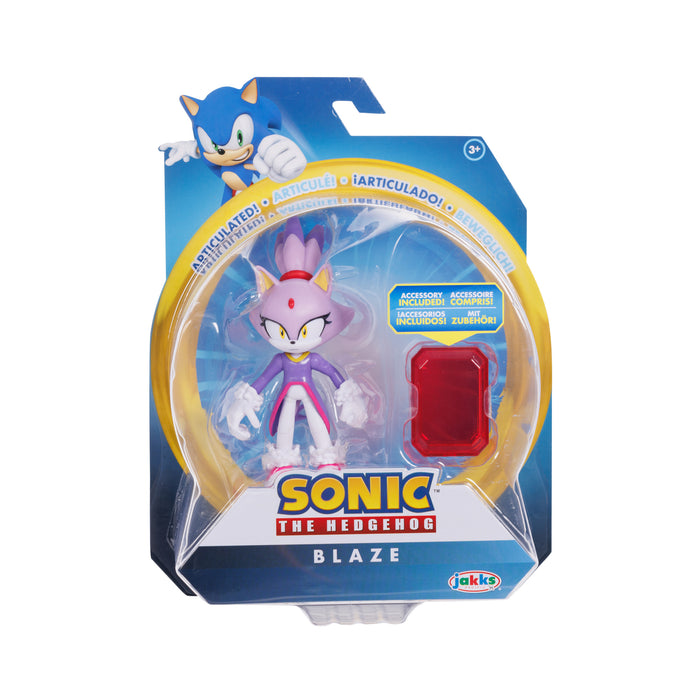 Sonic 4in Articulated Figures with Accessory Wave 14