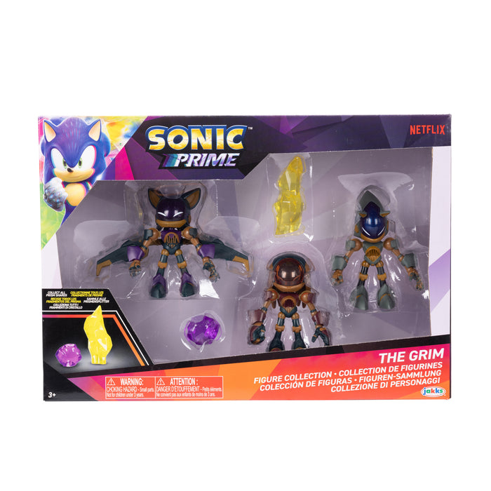 Sonic Prime 2.5" Figures Multipack: The Grim