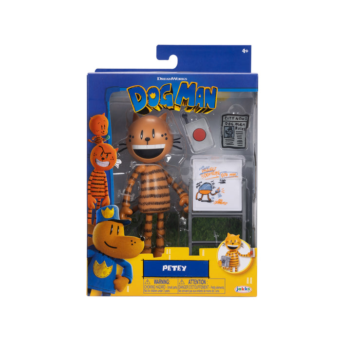 Dog Man - Action Figure Articolata 13 cm con Accessori, Ispirata al Dog Man - Action Figure Articolata 13 cm con Accessori, Ispirata al