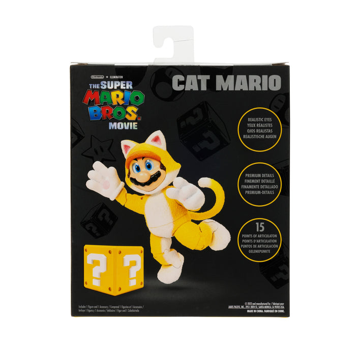 Super Mario 5IN Figure Cat Mario