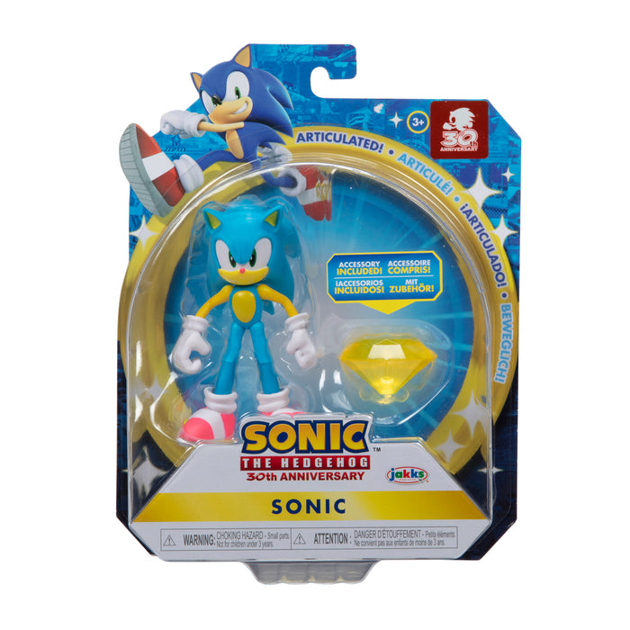 Sonic 4in Articulated Figures with Accessory Wave 6