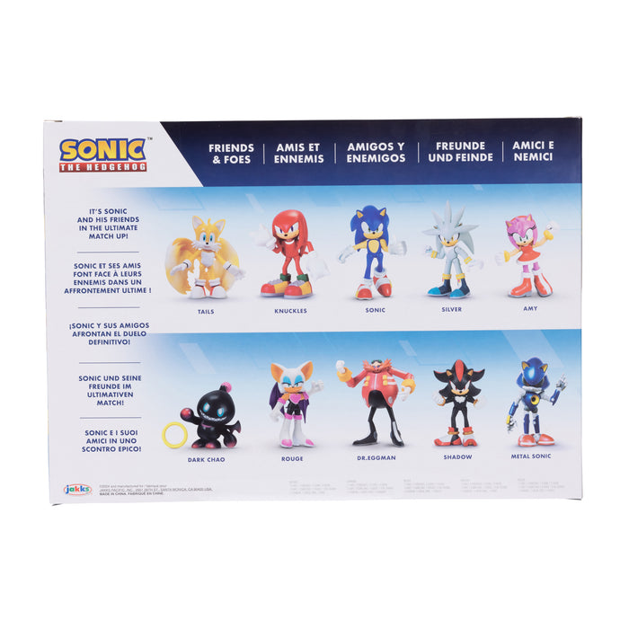 Sonic 2.5In Figures (Modern) Friends and Foes 10-Pack