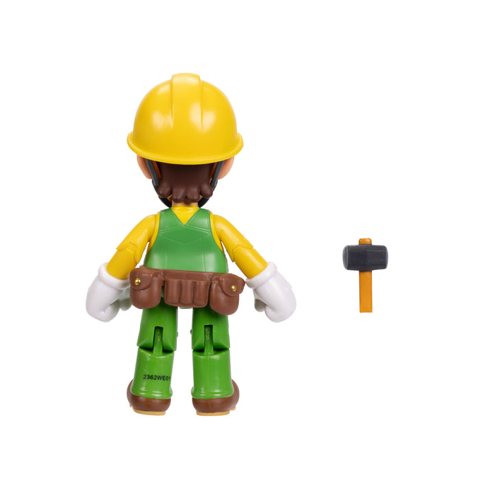 Luigi With Hammer 4in Figure (Wave 44) Solid Pack