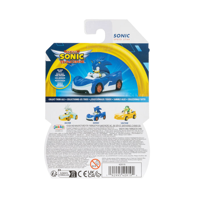 Sonic 1:64 Die-cast Vehicles Asst. - Wave 8