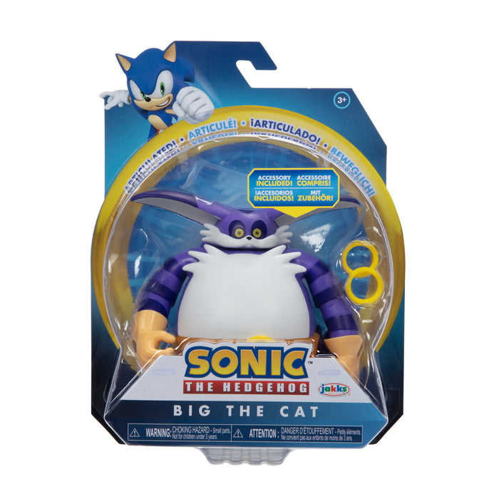 Sonic 4in Articulated Figures with Accessory Wave 11