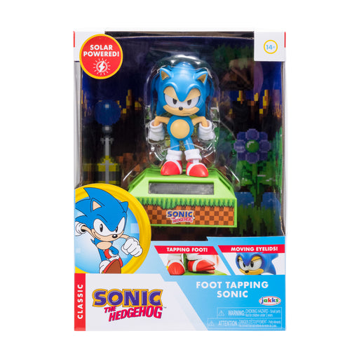 Sonic the Hedgehog Sonic Solar Powered Toe Tapping Statue